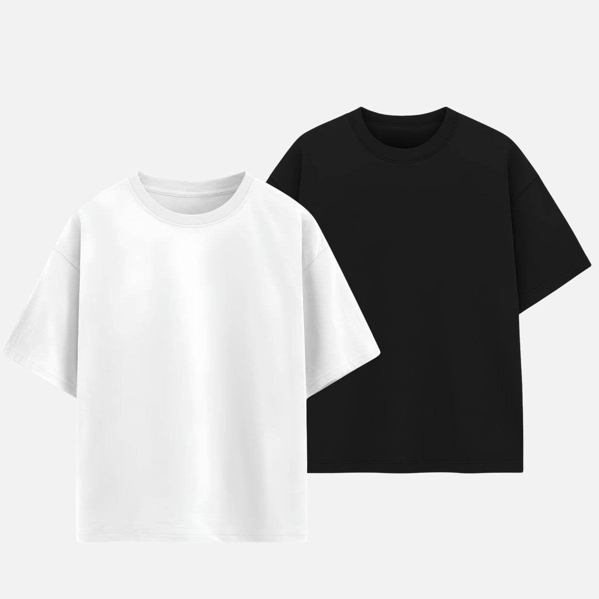 2 T-shirts Oversize K7al + Byad